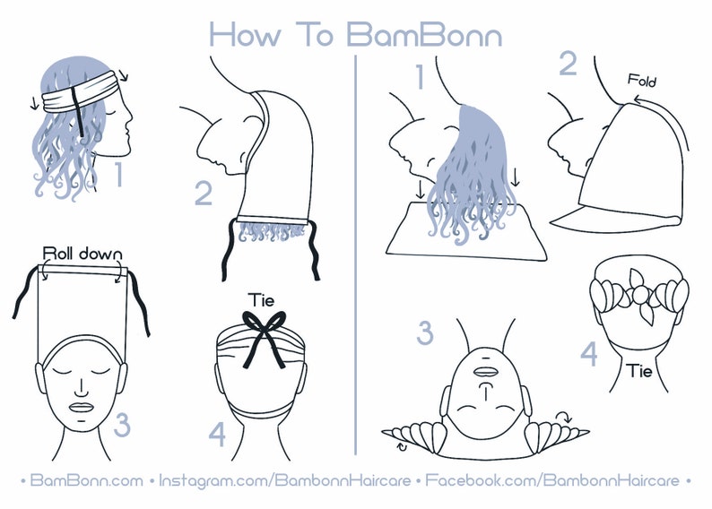 BamBonn Curly Hair Wrap image 10