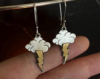Stormy Cloud Earrings
