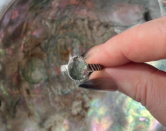 Lodolite Ring - size 9.5