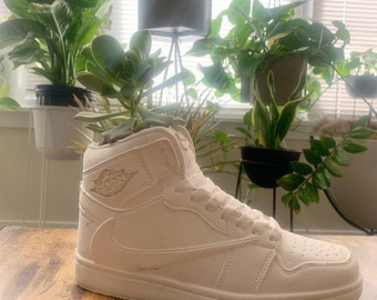 Travis Scott Jordan 1 Inspired Sneaker Concrete Pot