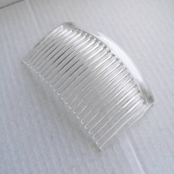 Transparent Comb for veil,Hair Comb,Plastic Comb,23 Tooth Comb