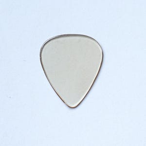 May include: A clear plastic guitar pick.