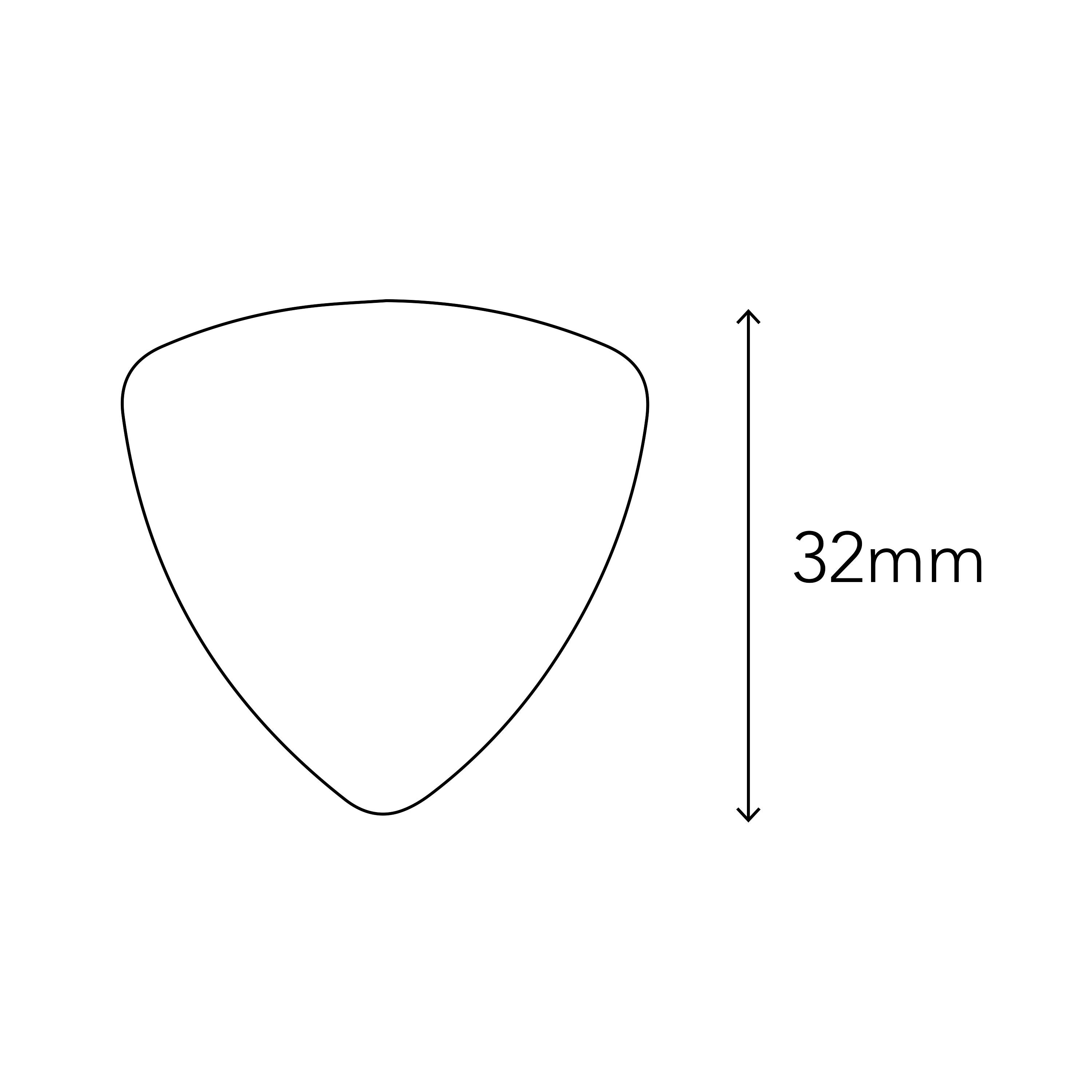 Thermotone Pick / Handmade Guitar Pick / Large Triangle Plectrum ...
