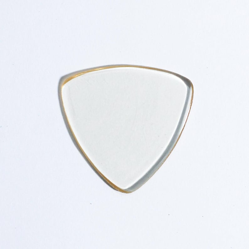 Thermotone Pick / Handmade Guitar Pick / Large Triangle Plectrum ...