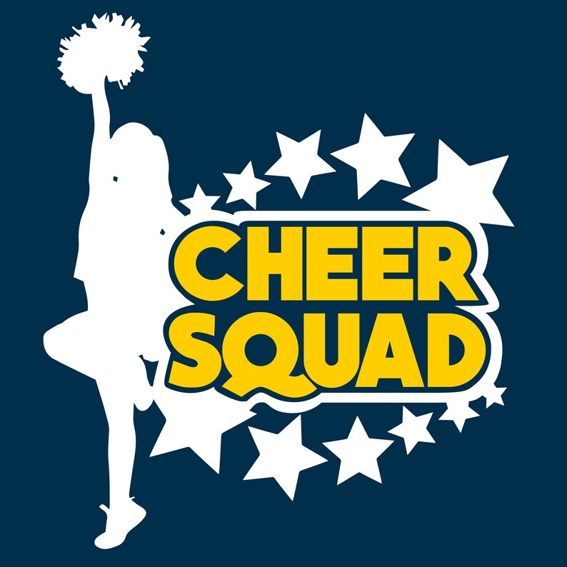 Cheer Squad SVG, Cheerleader SVG, Cheerleading, Cheer Leader SVG