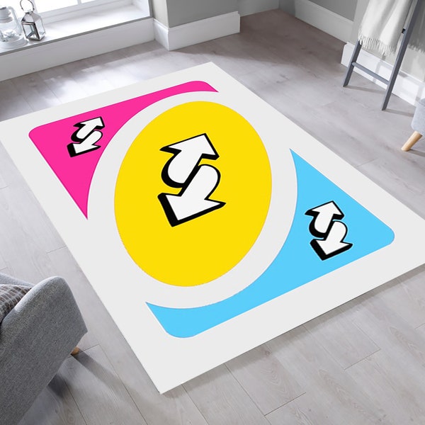 Uno reverse card blanket Etsy.de