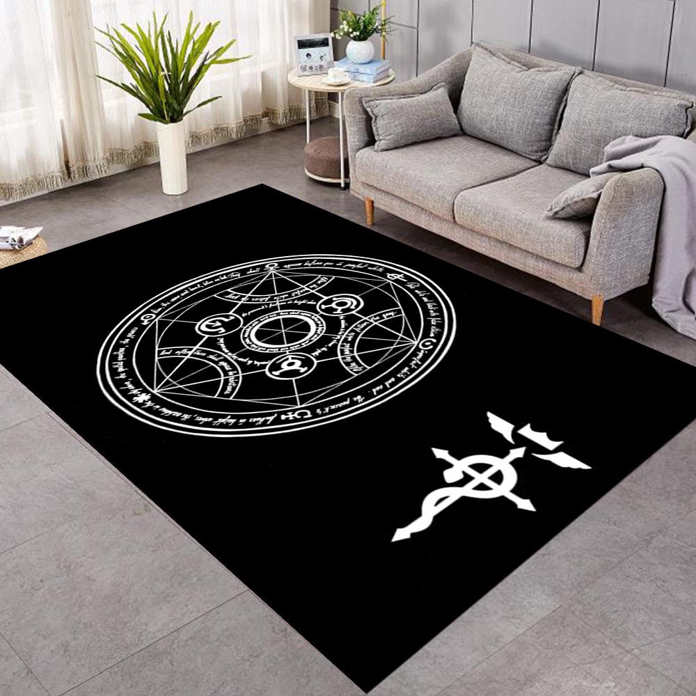 Edward Elric Round Tufted Rug –