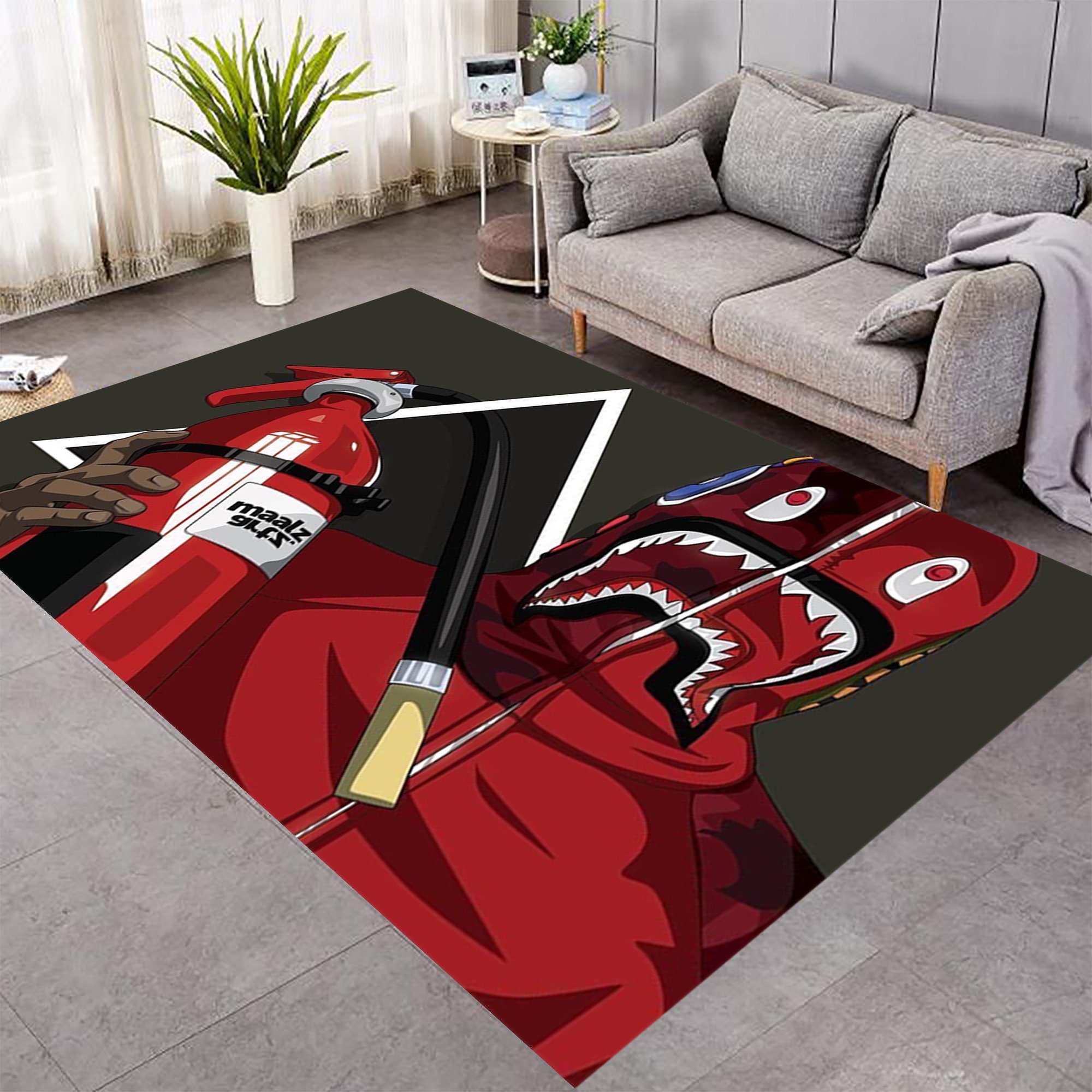 Bape Area Rug Bedroom Rug Christmas Gift Us Decor