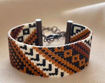 Miyuki Delica Beaded Handmade Bracelet