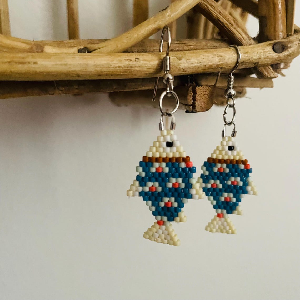 Nuance Fish Cutout Earrings - Multi