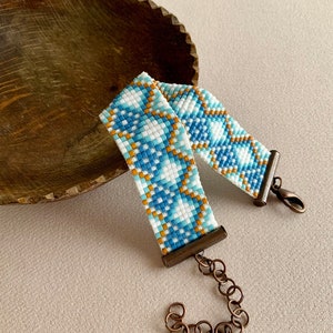 Handmade Eye Patterned Miyuki Bracelet