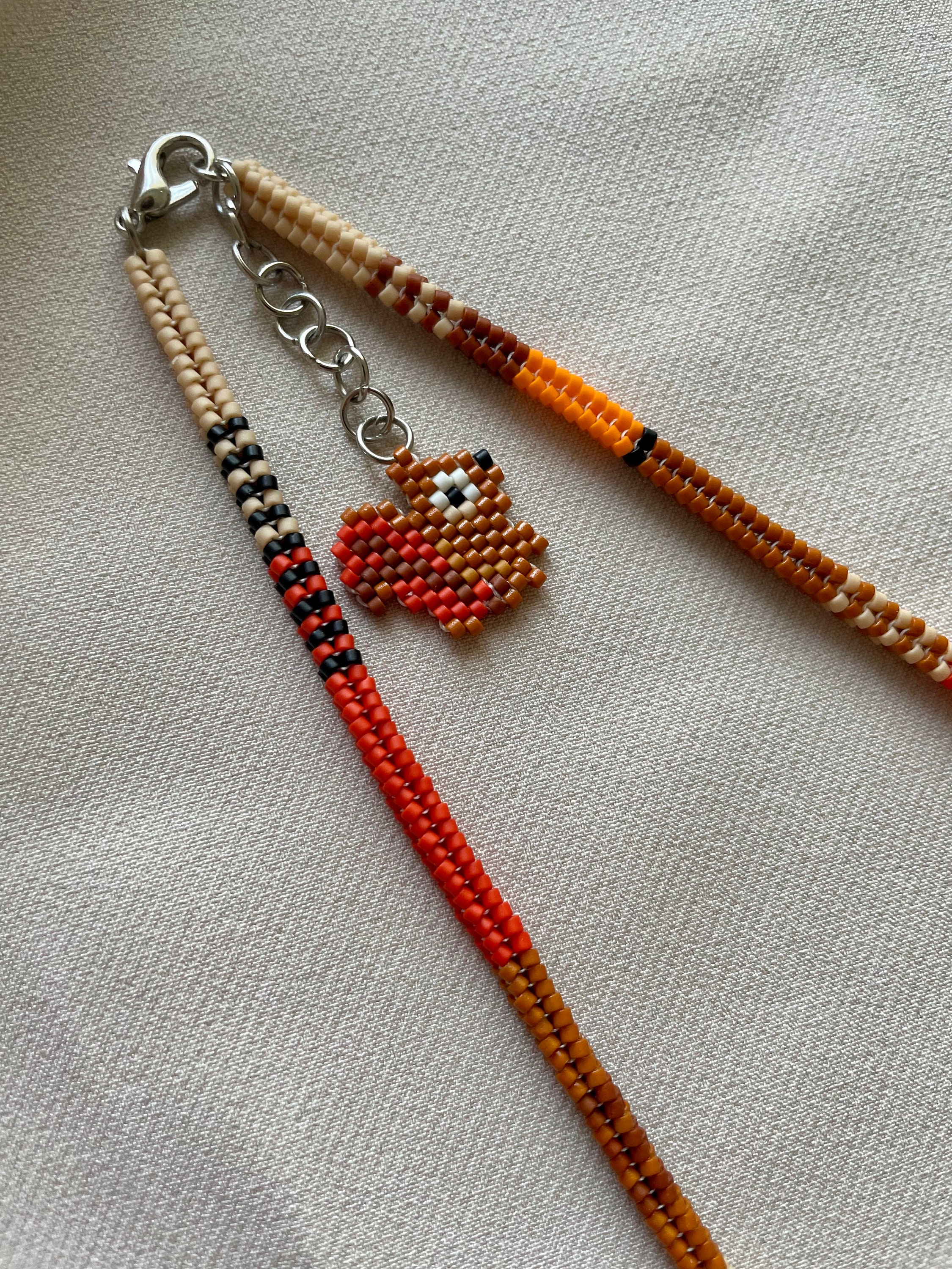 Daisy Miyuki Bead Necklace