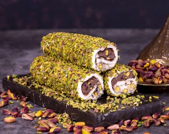 Double Pistachio With Milky Pistachio Cream Delight, Pistachio