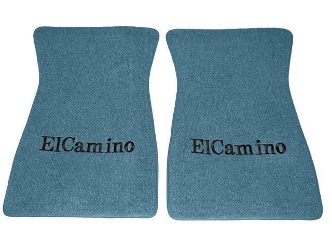 For Chevy Chevelle El Camino Floor Mats Carpet Darker Blue Set Etsy