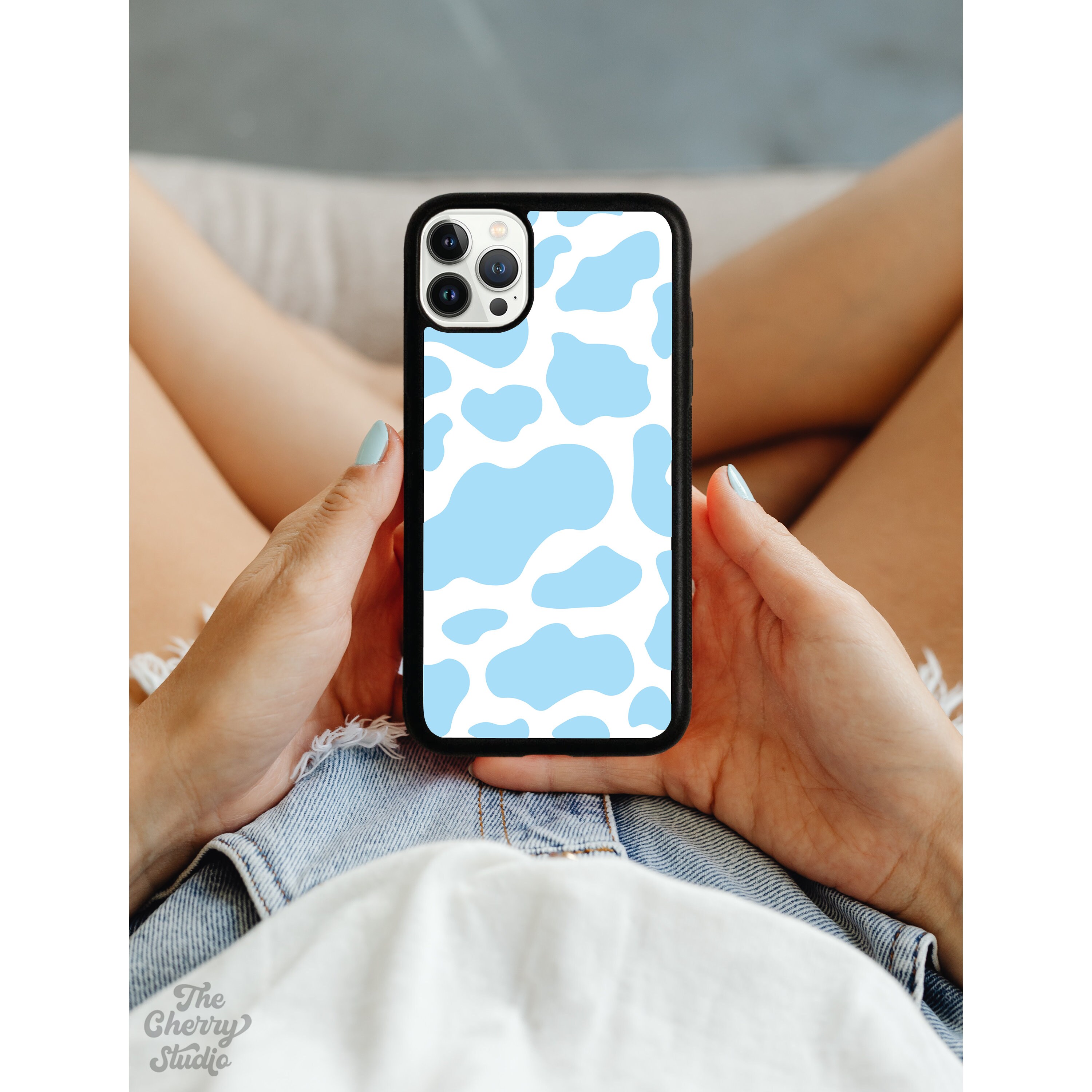 IPhone Sublimation Designs, Pink Cow Print Phone Case Sublimation PNG