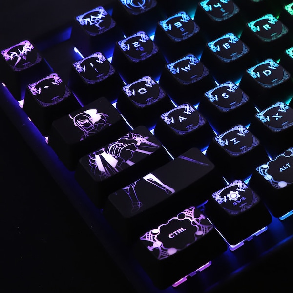 Keyboard Caps Etsy