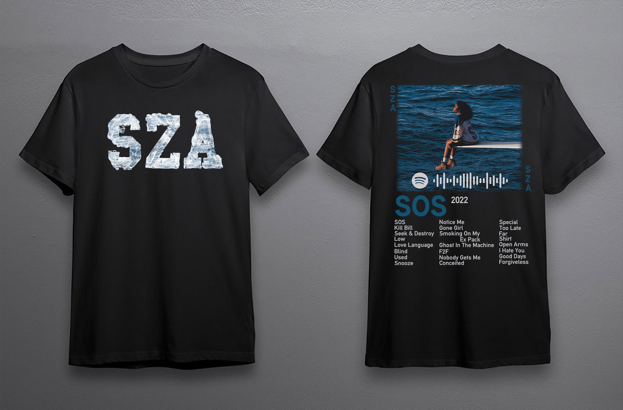 SZA SOS Album 2022 Hoodie, SZA New Album Tee, SoS album, SZa Merch
