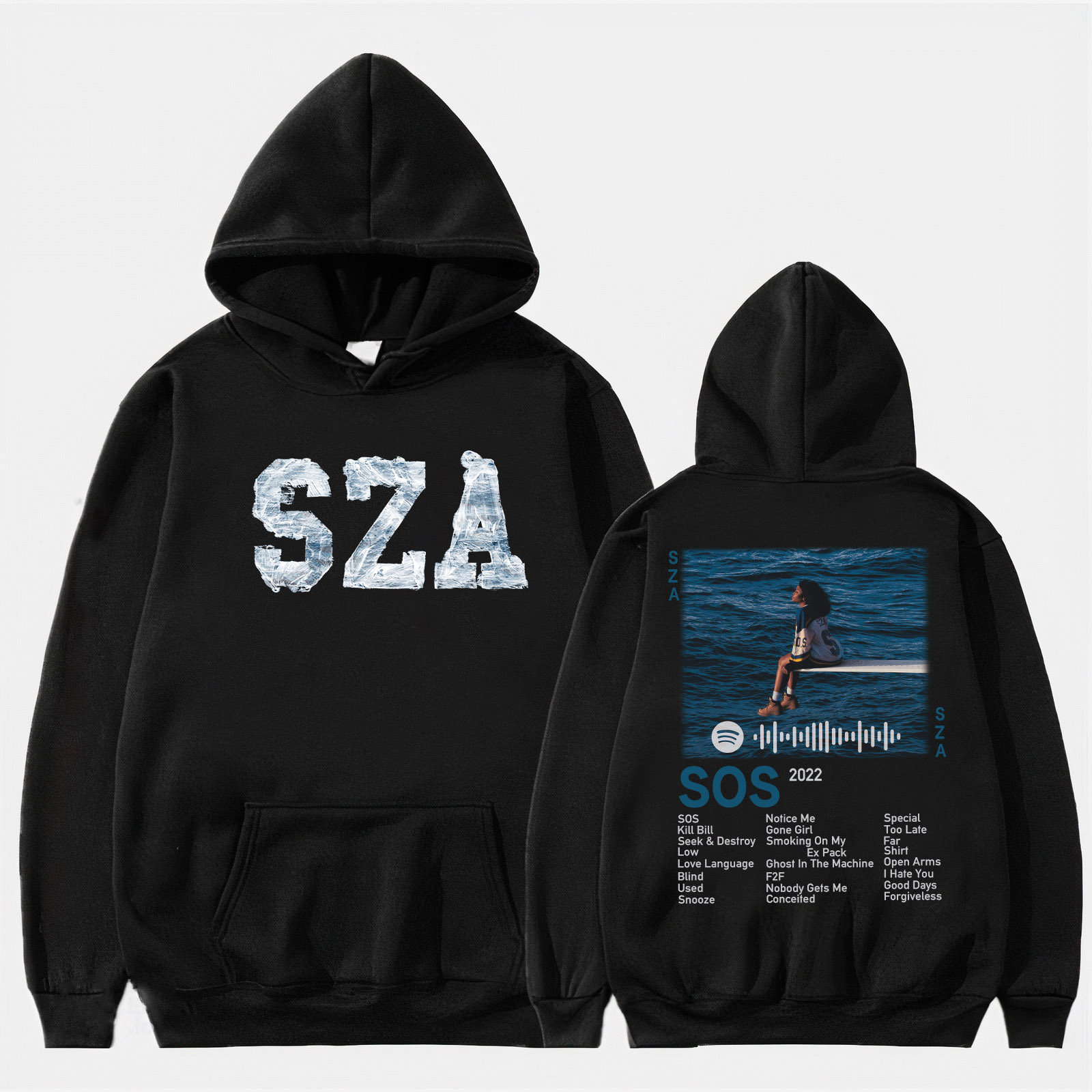 Discover SZA SOS Album 2022 Hoodie, SZA New Album Tee, SoS album, SZa Merch