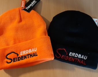 Wintermuts, wollen muts, gebreide muts, muts geborduurd met uw eigen logo