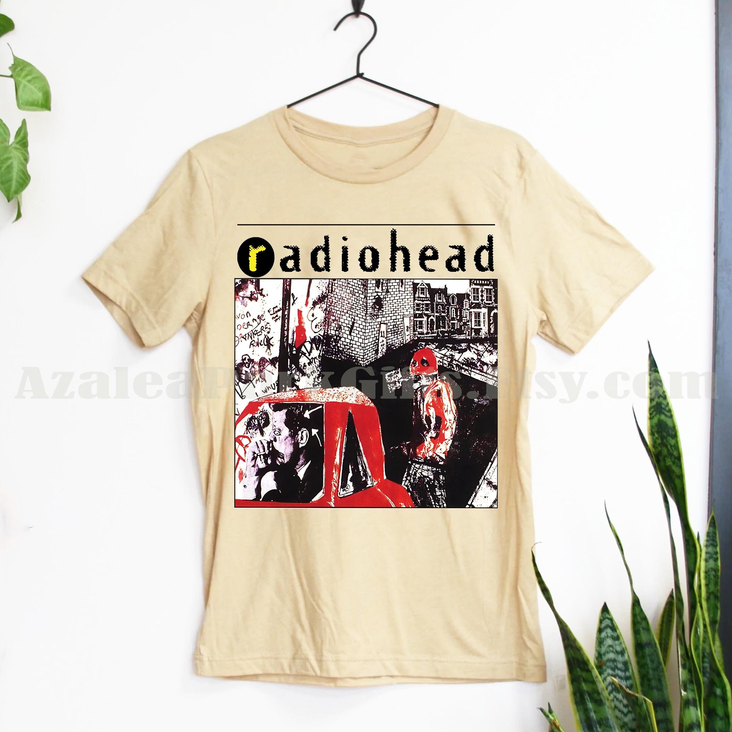 Discover Radiohead vintage shirt, Vintage style 90s Gift for men