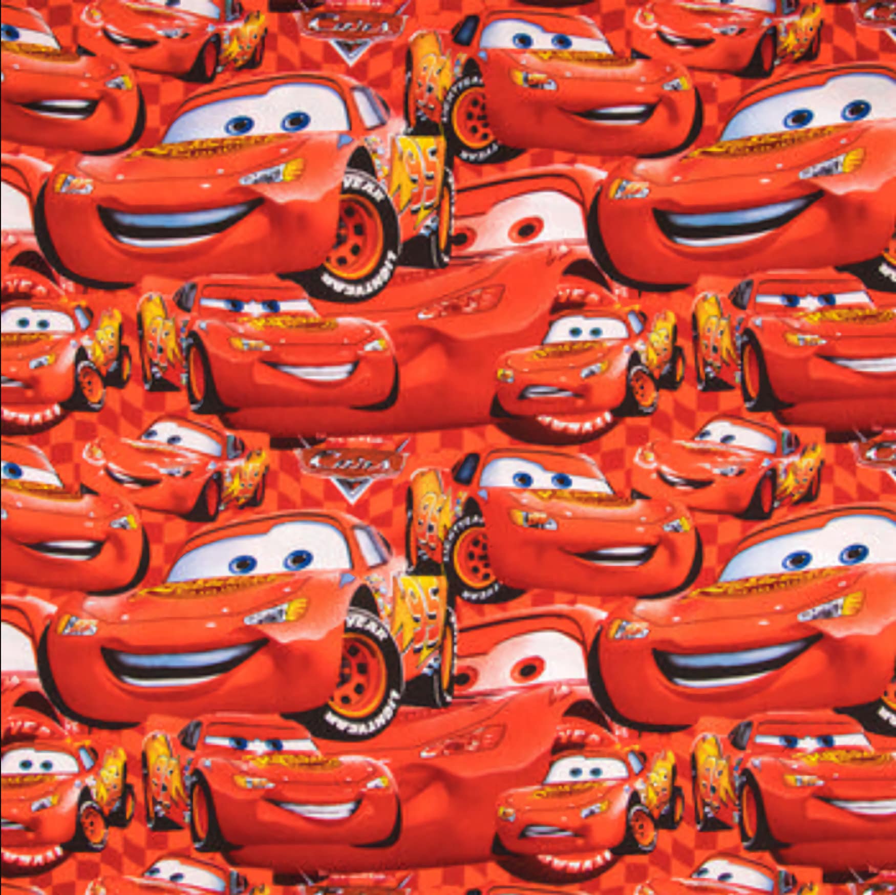 Lightning Mcqueen Wrapping Paper Lightning Mcqueen Gift Wrap Etsy