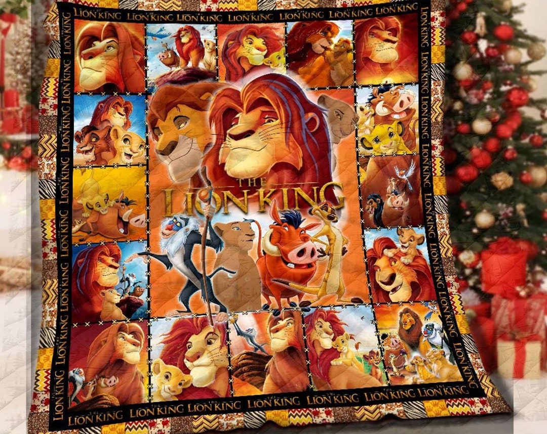 The Lion King Blanket Simba Blanket Lion King Baby Blanket Etsy