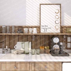 Wood Frame Mockup: A4 Artwork Display (PSD & JPEG)