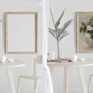 Frame mockup, Minimaslist, Gallery wall frame mockup, Gallery frame mockup, Mockup for printable poster