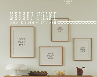 frame mockup interior poster mockup, Set of 4 Frame Mockup, frame mockup, vertical frame mockup, digital frame for prints