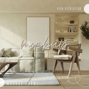 Mockup Frame, Gallery wall frame mockup, Gallery frame mockup, Mockup for printable poster