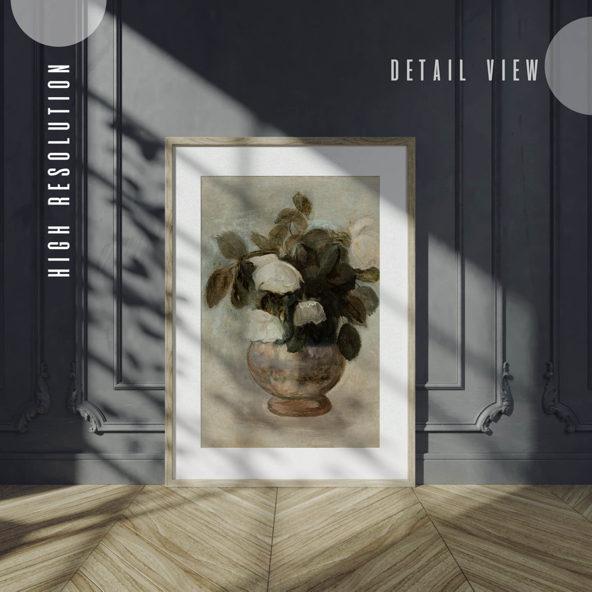 Frame Mockup Light Wood Frame Wallpaper Mockup Vertical Etsy Canada