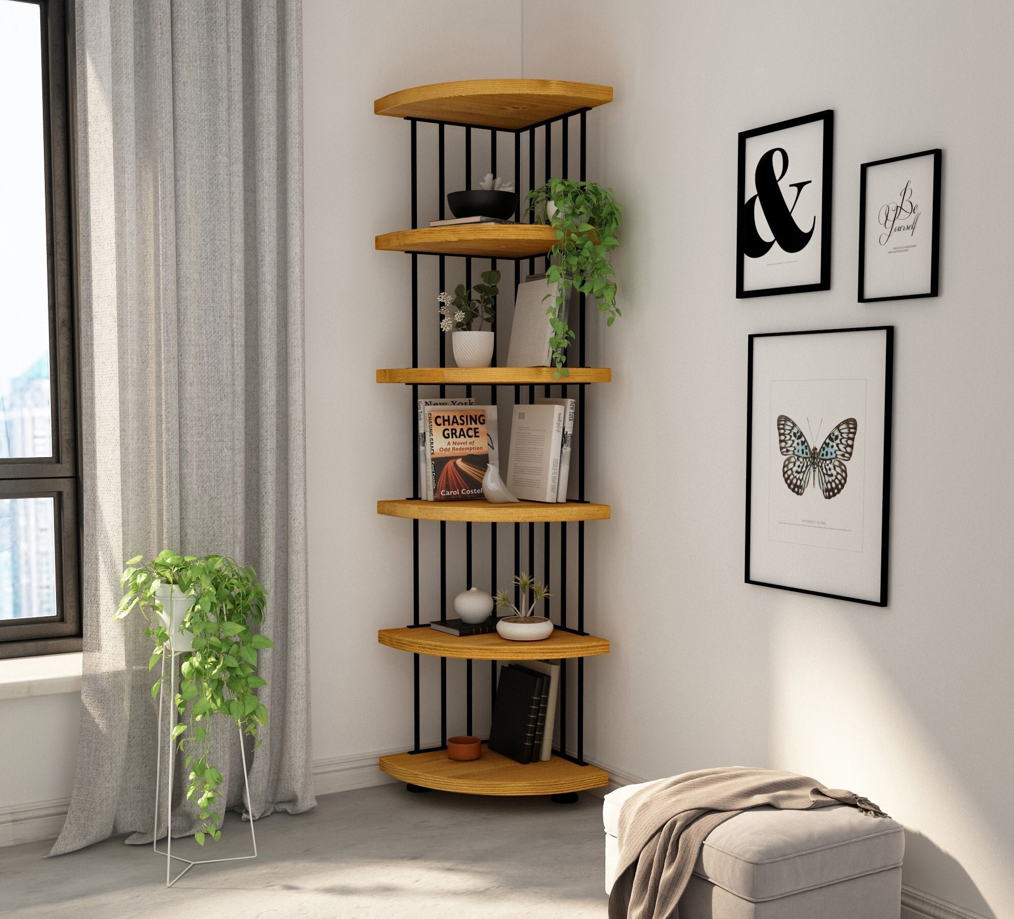 7 Book Storage Solutions For Small Spaces - Sabrinas Organizing