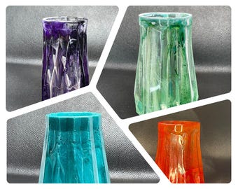 Resin vase