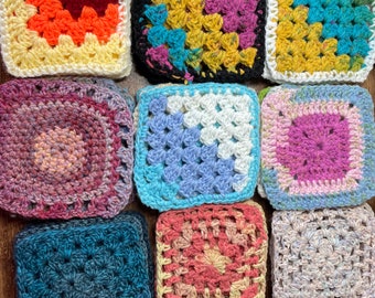 Crochet coasters. Beautifully handmade coaster set! Comes as a set of 4.