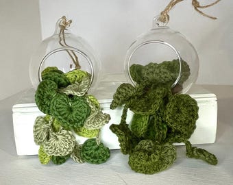 Dangling leaves crochet pattern, hanging bauble crochet pattern, pattern for dangling leaves, pdf crochet pattern, crochet pattern