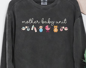 Maglietta per unità madre-bambino, maglietta per infermiera, maglietta per allattamento, maglietta per infermiera neonatale, regalo per infermiera neonatale, regalo per la mamma, maglietta MBU, Stork Squad, Q041