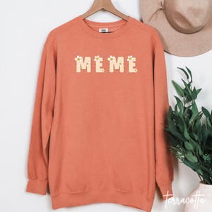 Meme Shirt with Flowers, Cute Daisy Meme TShirt, Retro Floral Meme Gift for Grandma, Mother&#39;s Day Gift Meme Tee, Comfort Colors Grandma Q103