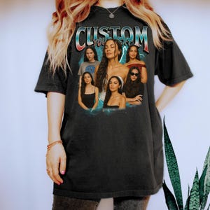 Custom Graphic Photo Vintage Shirt, Family Bootleg Graphic Shirt, Personalized Bootleg, Bachelor Party, Bootleg Graduation Gift Idea, P013