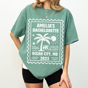 Mermaid Bachelorette Shirts, Beach Bachelorette Tee, Mermaid Bach Shirt, Coastal Bachelorette Tees, Tropical Bach Party Comfort Colors P232