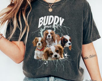 Custom Bootleg Rap Tee, Custom Dog Bootleg Shirt, Custom Dog Shirt, Personalized Dog Bootleg Shirt, Custom Dog's Version, Christmas Tee P042