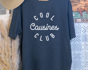 Cool Cousins Club Shirt, Cousins Toddler & Youth Shirt, Cousins Matching Shirt, Cousin Crew Shirt for Kids, Gift for Cousins, P074