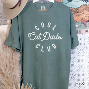 Cool Cat Dads Club Shirt, Cat Dads Shirt, Cat Lover Shirt, Cool Dads Club Shirt, Animal Lover Gift, Cat Dad Gift, Father&#39;s Day Gift, P084