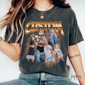 Custom Bootleg Rap Tee, Custom Photo, Vintage Graphic 90s Shirt, Custom Photo Shirt, CUSTOM Your Own Bootleg Idea Here, Valentine&#39;s Day P020