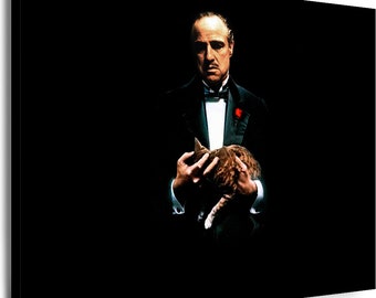 Canvas Pictures Godfather The Godfather Movie Art Print Wall Pictures Canvas Decor