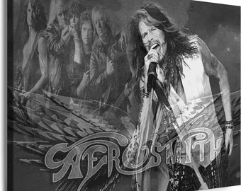 Wall Pictures Aerosmith Band Music Rock Art Print Canvas Pictures Canvas