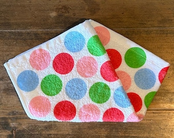 Pink Multi Spot Face Body Flannel