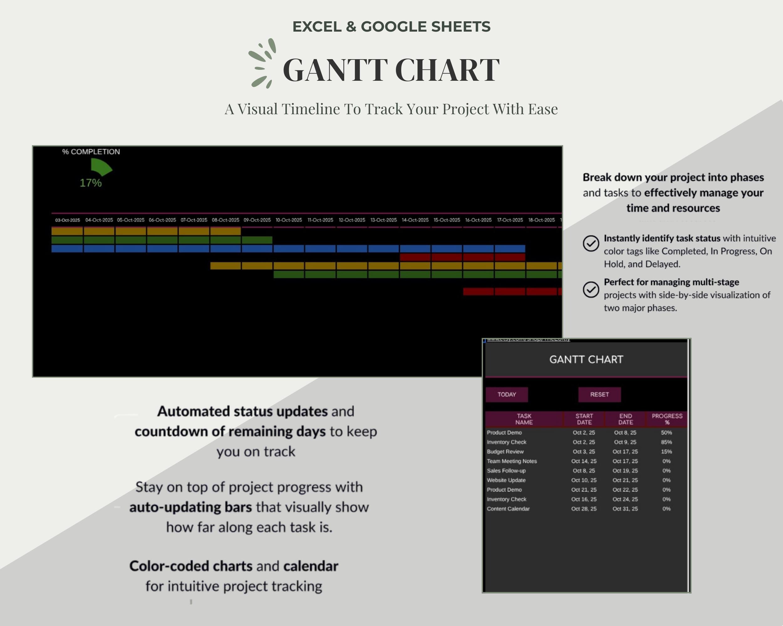Project Management Spreadsheet Team Project Task Tracker Google Sheets ...