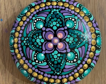 Stone Dotting Mandala