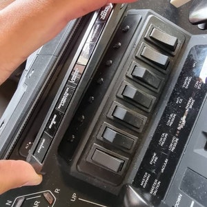 Custom Bravo Switch Labels (Precision Laser Cut and Engraved)
