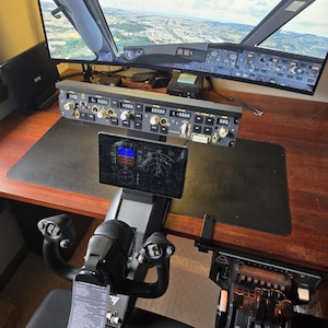 Winwing Boeing PAP and Airbus EFIS mount for Thrustmaster pendular yoke